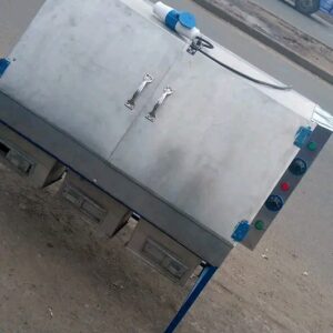 Charcoal and Electric Combo Oven