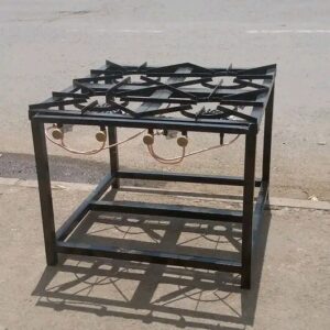 Mild Steel 4-Burner Gas Cooker